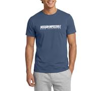 Mission Impossible Dead Reckoning Logo in White Men's T-Shirt