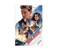 Mission Impossible Dead Reckoning Part 1 MOVIE POSTER Canvas Poster Wall Art Decor Print Picture Paintings for Living Room Bedroom Decoration 12x18inch(30x45cm)