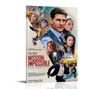 Mission Impossible - Dead Reckoning Part OneWaterproof Poster Wall Decoration Living Room Bathroom Kitchen Multifunctional Modern Printing Easy to Clean Decorative Gifts24x36inch(60x90cm)Frame-style