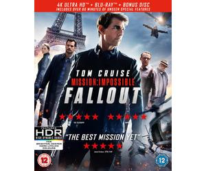 Mission: Impossible - Fallout DVD (2018) Tom Cruise, McQuarrie (DIR) cert 12 3