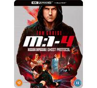 Mission Impossible Ghost Protocol 4K Ultra HD Steelbook (includes Blu-ray)