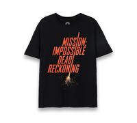 Mission Impossible Men's Short Sleeved T-Shirt | Black | Official Merch | Size: 3XL Mission Impossible Black 3XL