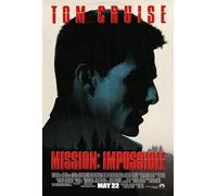 Mission Impossible Movie Film Poster Action Tom Cruise Wall Art Home Decor Print A4