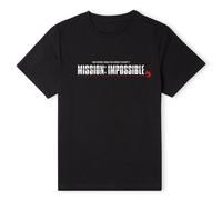 Mission Impossible Official T-Shirt - Black | Size: Small Mission Impossible Black S