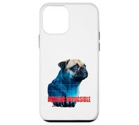 "Mission Impugsible" Funny Pug Quote for dog lovers Case for iPhone 12 mini