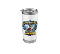 Mission Keep Tiny Human Alive Funny New Baby Parent Mom Dad Stainless Steel Insulated Tumbler