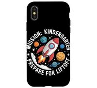 Mission Kindergarten Prepare For Liftoff Back To School Case for iPhone X/XS