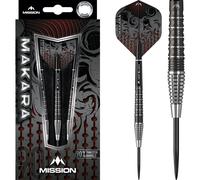 Mission Darts Makara Darts Set M2 21g 23g 25g grams Graphite PVD Black (23)