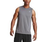 MISSION Men's VaporActive Alpha Sleeveless T-Shirt, Iron Gate, Large