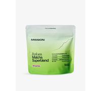 MISSION - Perform Matcha Superblend - Natural Berry Flavour - 120g - Ceremonial Grade Matcha, Yerba Mate, Lion’s Mane & Cordyceps - 30 servings