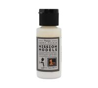 MISSION MODELS MMGWB-002 Gloss White Base For Chrome Acrylic Paint 1 oz (30ml)