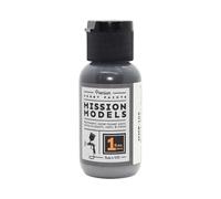 MISSION MODELS MMP-105 Worn Black Grey Tires / Camo Acrylic Paint 1 oz (30ml)