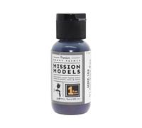 MISSION MODELS MMP-108 Q1 Japanese Anti Glare Blue Black WWII Cowl Acrylic Paint 1 oz (30ml)