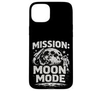 Mission Moon Mode Vintage Retro Lunar Case for iPhone 15 Plus