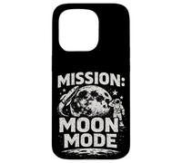 Mission Moon Mode Vintage Retro Lunar Case for iPhone 15 Pro