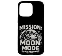 Mission Moon Mode Vintage Retro Lunar Case for iPhone 15 Pro Max
