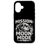 Mission Moon Mode Vintage Retro Lunar Case for iPhone 16
