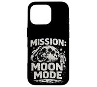 Mission Moon Mode Vintage Retro Lunar Case for iPhone 16 Pro