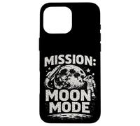 Mission Moon Mode Vintage Retro Lunar Case for iPhone 16 Pro Max