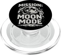 Mission Moon Mode Vintage Retro Lunar PopSockets PopGrip for MagSafe