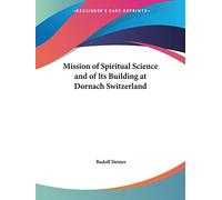 Mission of Spiritual Science