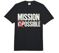 Mission Possible Motivational Inspirational School Comfort Colors Adult Heavyweight T-Shirt
