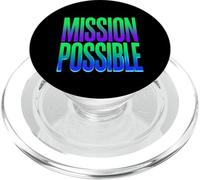 Mission Possible Motivational Inspirational School PopSockets PopGrip for MagSafe