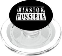 Mission Possible Motivational Inspirational School PopSockets PopGrip for MagSafe