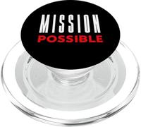 Mission Possible Motivational Inspirational School PopSockets PopGrip for MagSafe