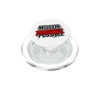 Mission Possible Motivational Inspirational School PopSockets PopGrip for MagSafe