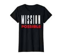 Mission Possible Motivational Inspirational School Value Graphic T-Shirt