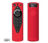 Mission Remote Case for the all-new Fire TV Voice Remote (2018 version), Candy Red