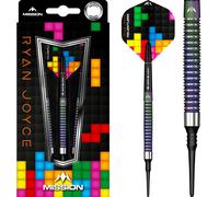 Mission | Ryan Joyce | Soft Tip Darts Set | Coral PVD | 90% Tungsten | 21g