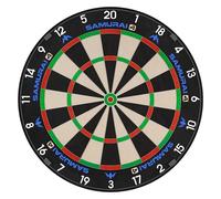 Mission Samurai 4 Professional Bristle Dartboard - White Spider Edition, Premium Madagascan Sisal, Ultra-Thin Knife Wire.