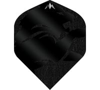 Mission | Solo Dart Flights | 100 Micron | Standard No2 Shape | Black | Llew Bevan | Multiple Pack (5)