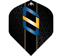 Mission Solo Dart Flights | 100 Micron | Std No2 Shape | Includes 1 Set of 3 Flights | Available in Multiple Designs. (Oskar Lukasiak)