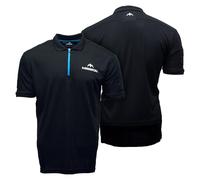 Mission | Team Wear | Lightweight Darts Polo Shirt | Multiple (M) Black/Blue