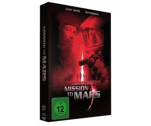 MISSION TO MARS 2000 / 2 Disc Mediabook / Tim Robbins NEW R2 Blu Ray & DVD