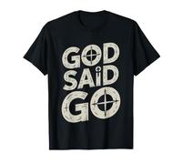 Mission Trip Who Said Yes When God Go Field T-Shirt