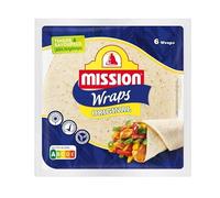 Mission - Wraps Nature with Wheat 370 g - Ready to Fill with Authenticity - For a Kitchen with Exotic Flavours - Discover the Revised Tex Mex
