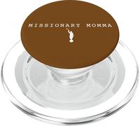 Missionary Momma Minimalist LDS Mormon Moroni Faith for Moms PopSockets PopGrip for MagSafe