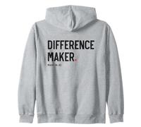 Missions Trip Difference Maker Christian Gifts Missions Trip Zip Hoodie