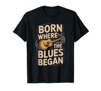 Mississippi Heritage Born Where The Blues Began T-Shirt