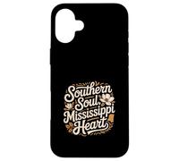 Mississippi Heritage "Southern Soul" Cultural Roots Case for iPhone 16 Plus