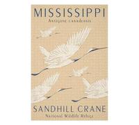 Mississippi Sandhill Crane Picture Puzzle for Adults, 1000 PCS