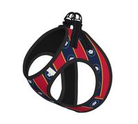 Mississippi State Flag Pet Leash Vest For Small Dogs Cats Reflective Adjustable Soft Outdoor Walking Hiking Training