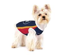 Mississippi State Flag Print Lightweight Tank Top for Dogs Dog Shirts for Small Dogs Stretchy T Shirts Sleeveless Vest