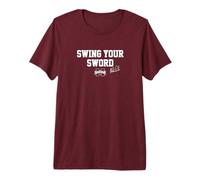 Mississippi State: Mike Leach Swing Your Sword Premium T-Shirt