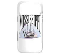 Mississippi Steamboat Riverboat Paddlewheel Steamship Case for iPhone 17 Pro Max