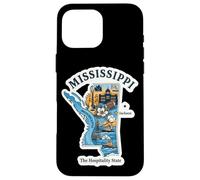 Mississippi The Hospitality State Pride Southern Charm Case for iPhone 16 Pro Max